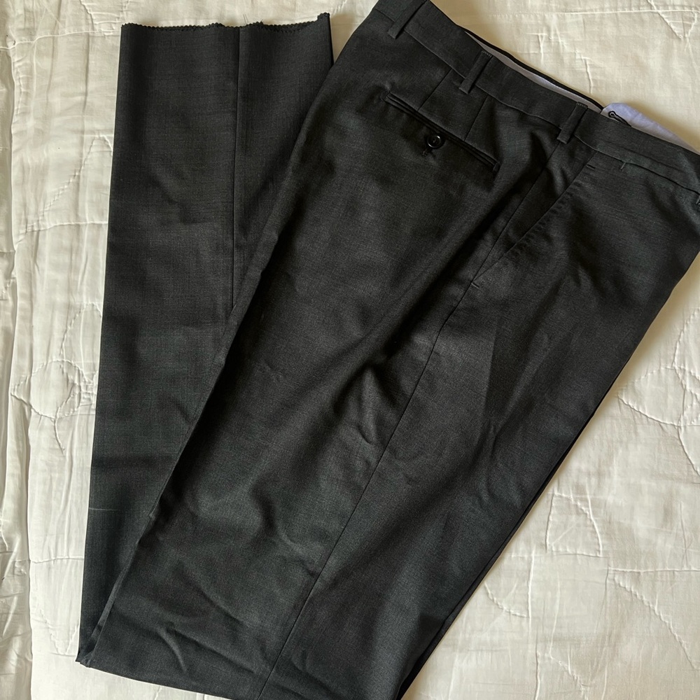 Men's charcoal grey Dress Pants